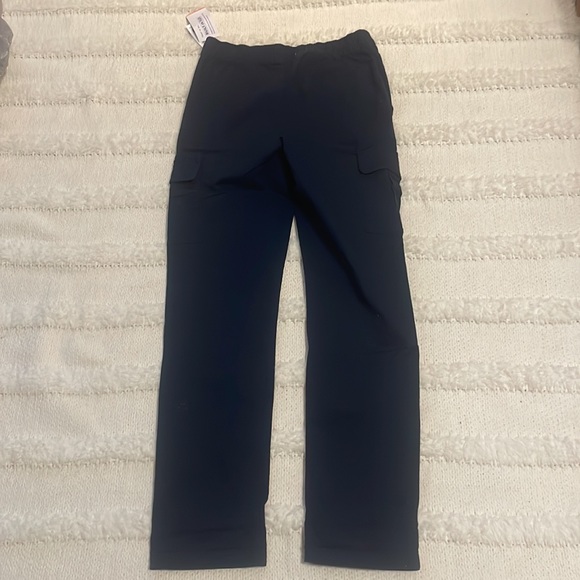 Old Navy Blue built in flex relaxed slim pull on cargo pants boys size XL 14-16 - Picture 7 of 16